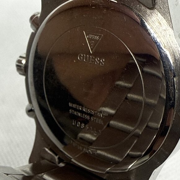 GUESS U0851L1 Women's Sporty 36mm Quartz Silver Crystal Bezel Steel Bracelet - Picture 14 of 16